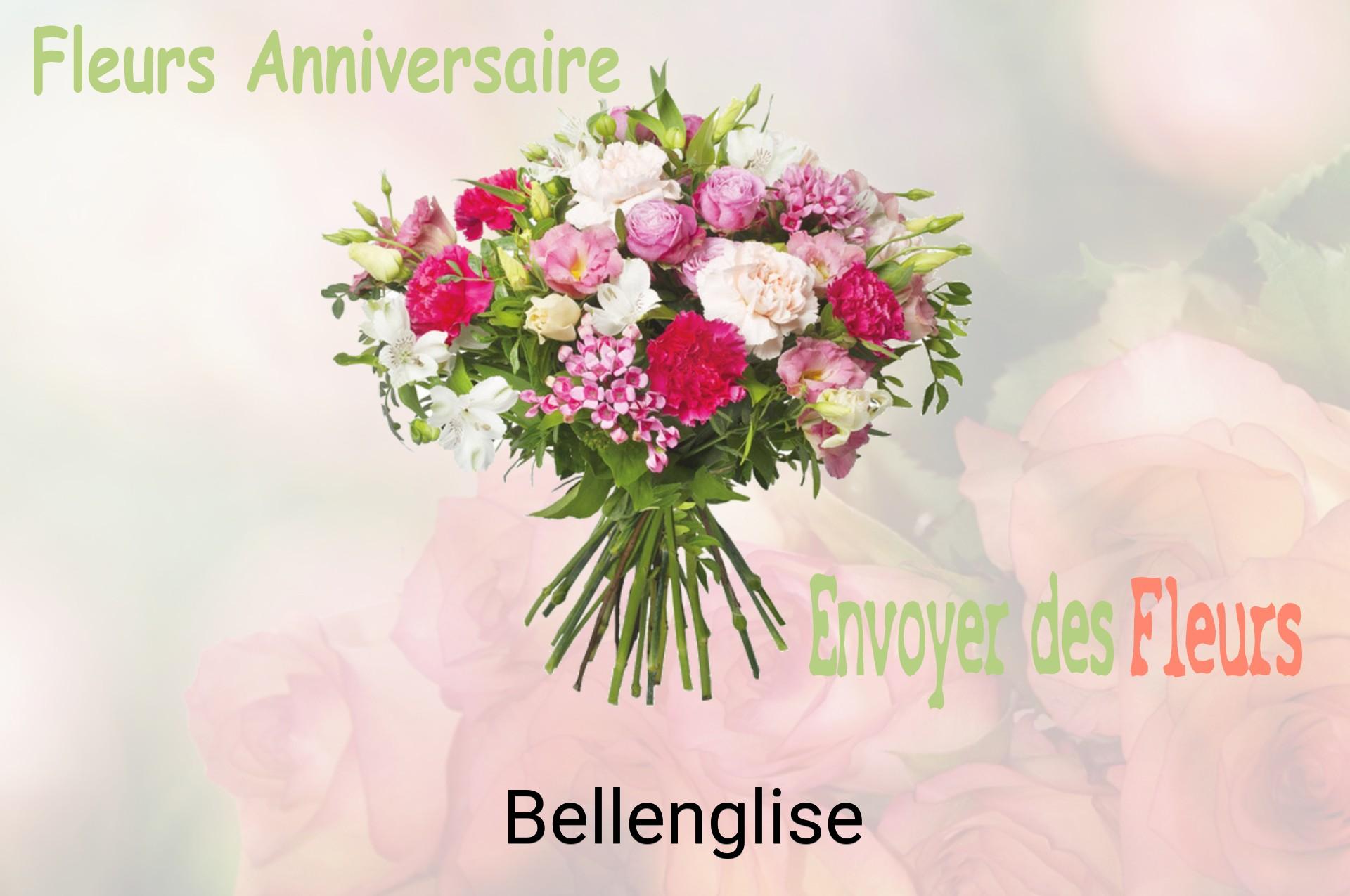 Bouquet de fleurs d’anniversaire livré à Bellenglise