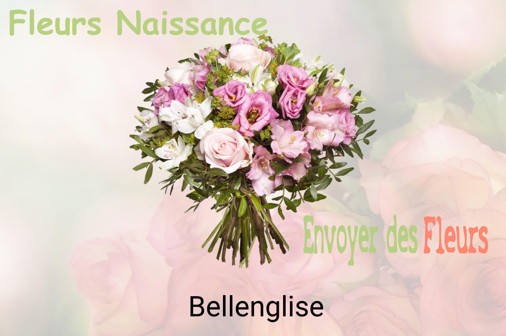 Bouquet de fleurs de naissance livré à Bellenglise